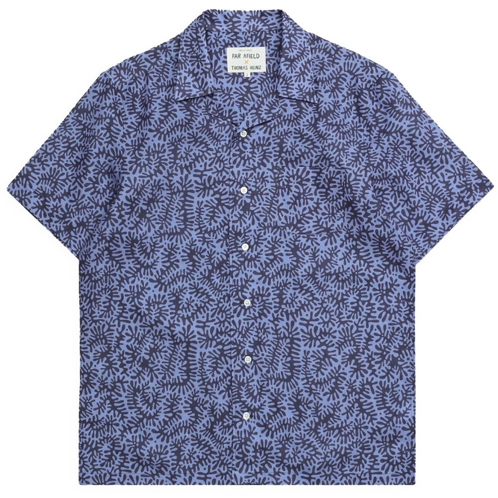 NWT Far Afield Cotton / Linen Stachio Shirt